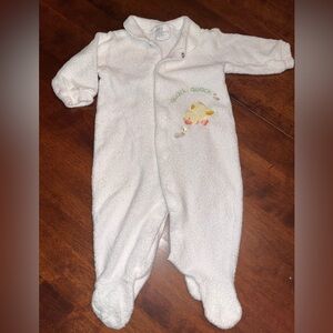 Carters White Kids One Piece with Duck Design
